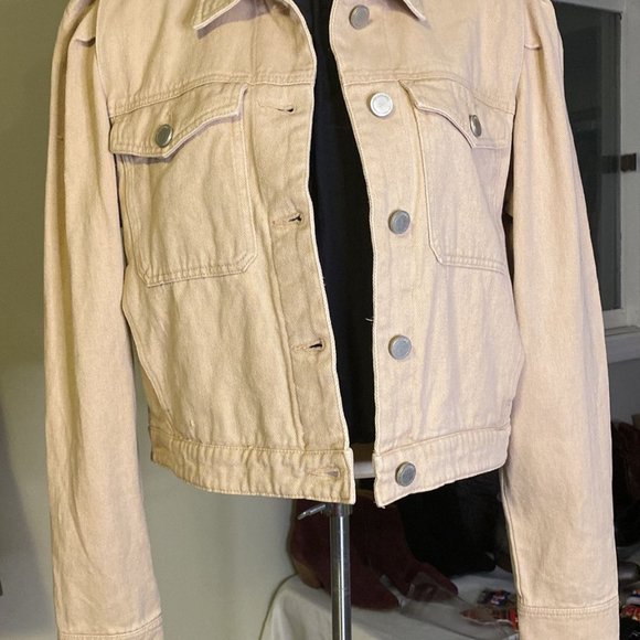 BLANKNYC Women's Cropped Denim Jacket - Picture 2 of 5